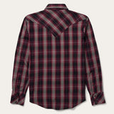 Stetson Red Marl Plaid Western Shirt - Stetson