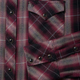 Stetson Red Marl Plaid Western Shirt - Stetson - Flyclothing LLC
