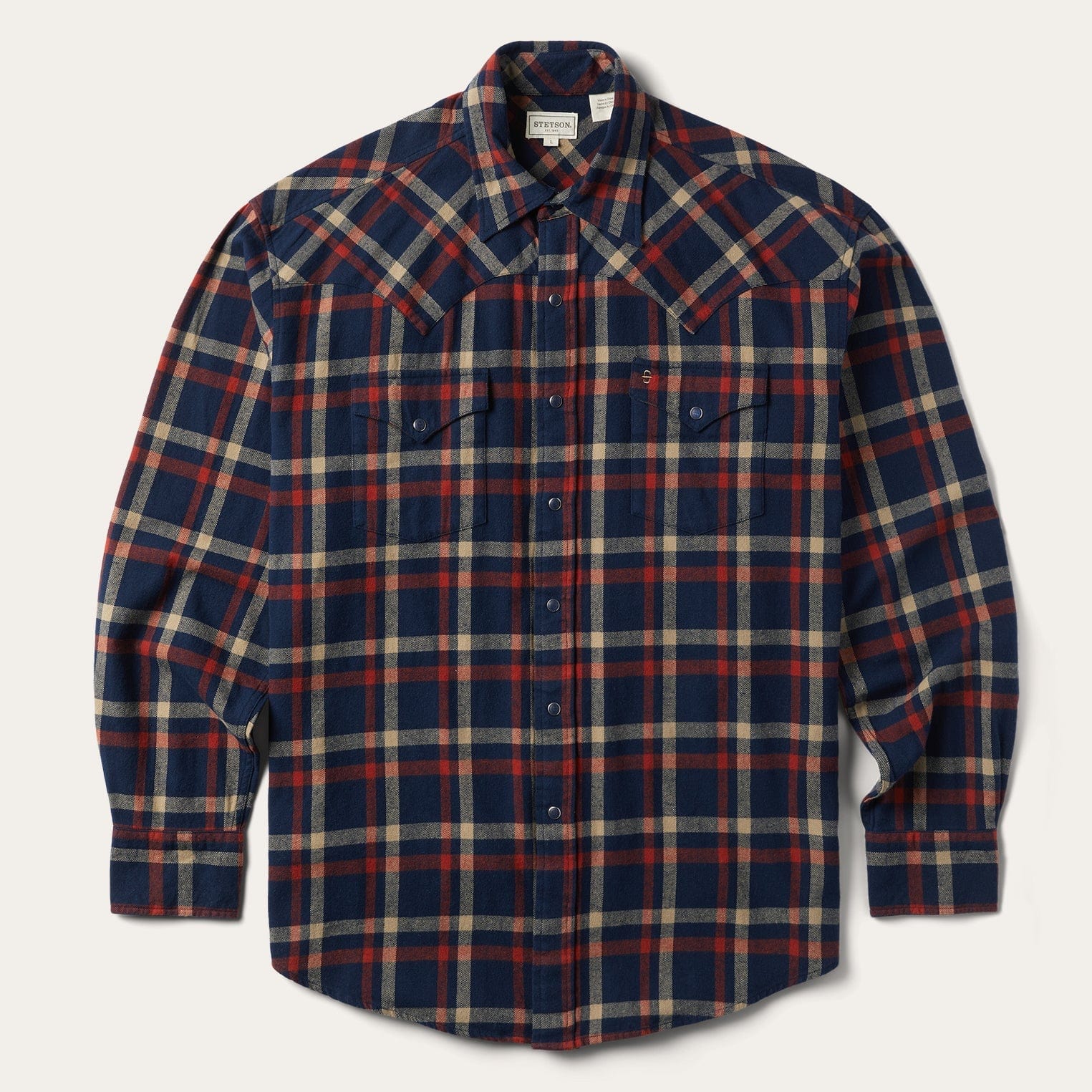 Stetson Brushed Twill Plaid Shirt