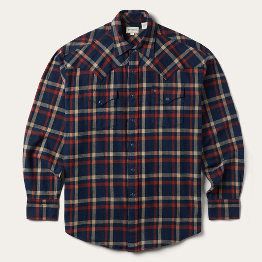 Stetson Brushed Twill Plaid Shirt