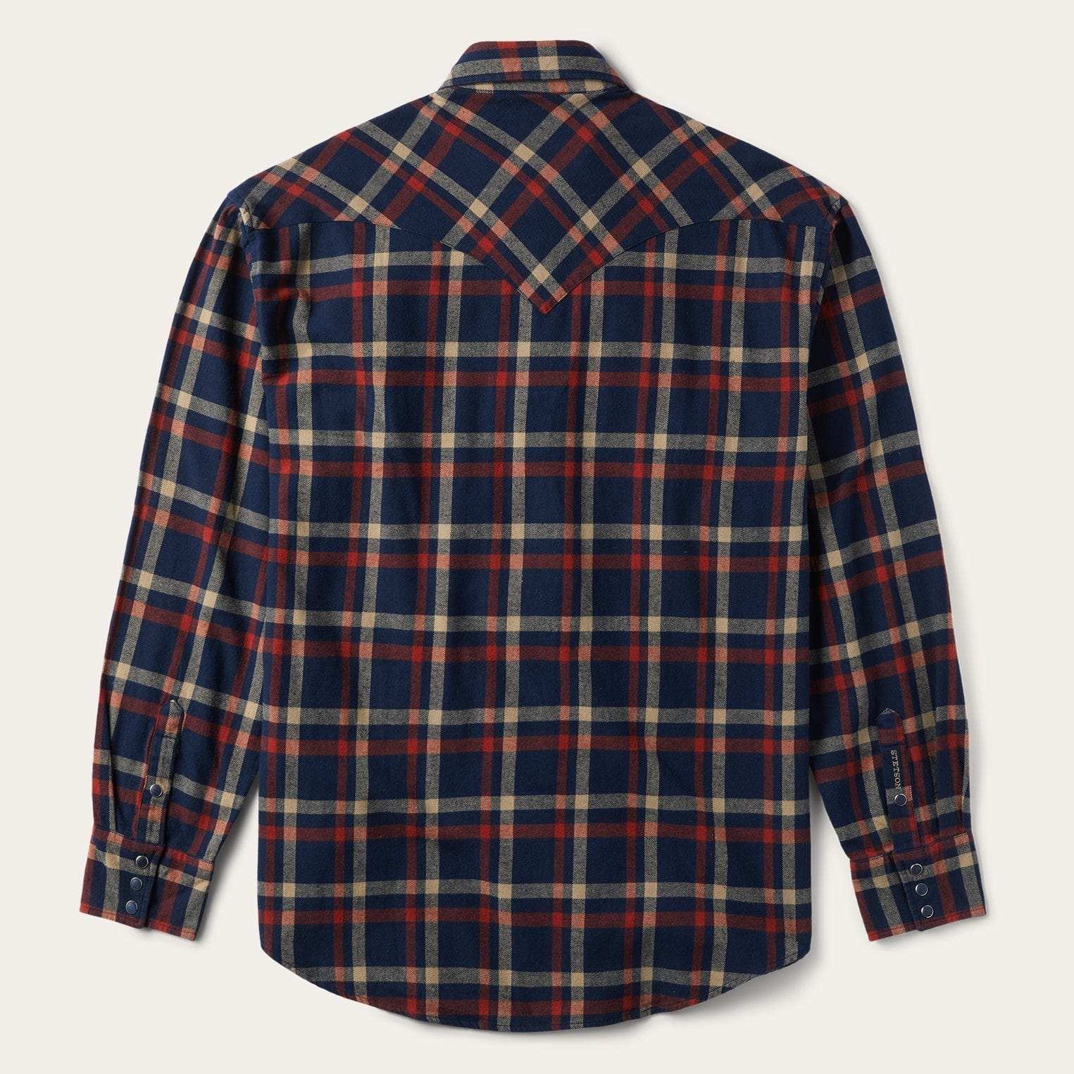 Stetson Brushed Twill Plaid Shirt - Stetson - Flyclothing LLC