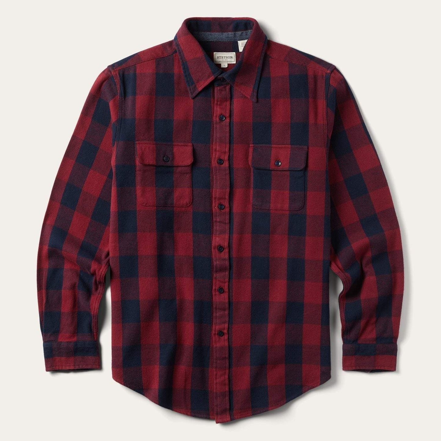 Stetson Buffalo Check Twill Shirt - Stetson - Flyclothing LLC