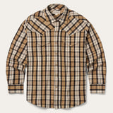 Stetson Flannel Plaid Western Shirt Brown - Stetson - Flyclothing LLC