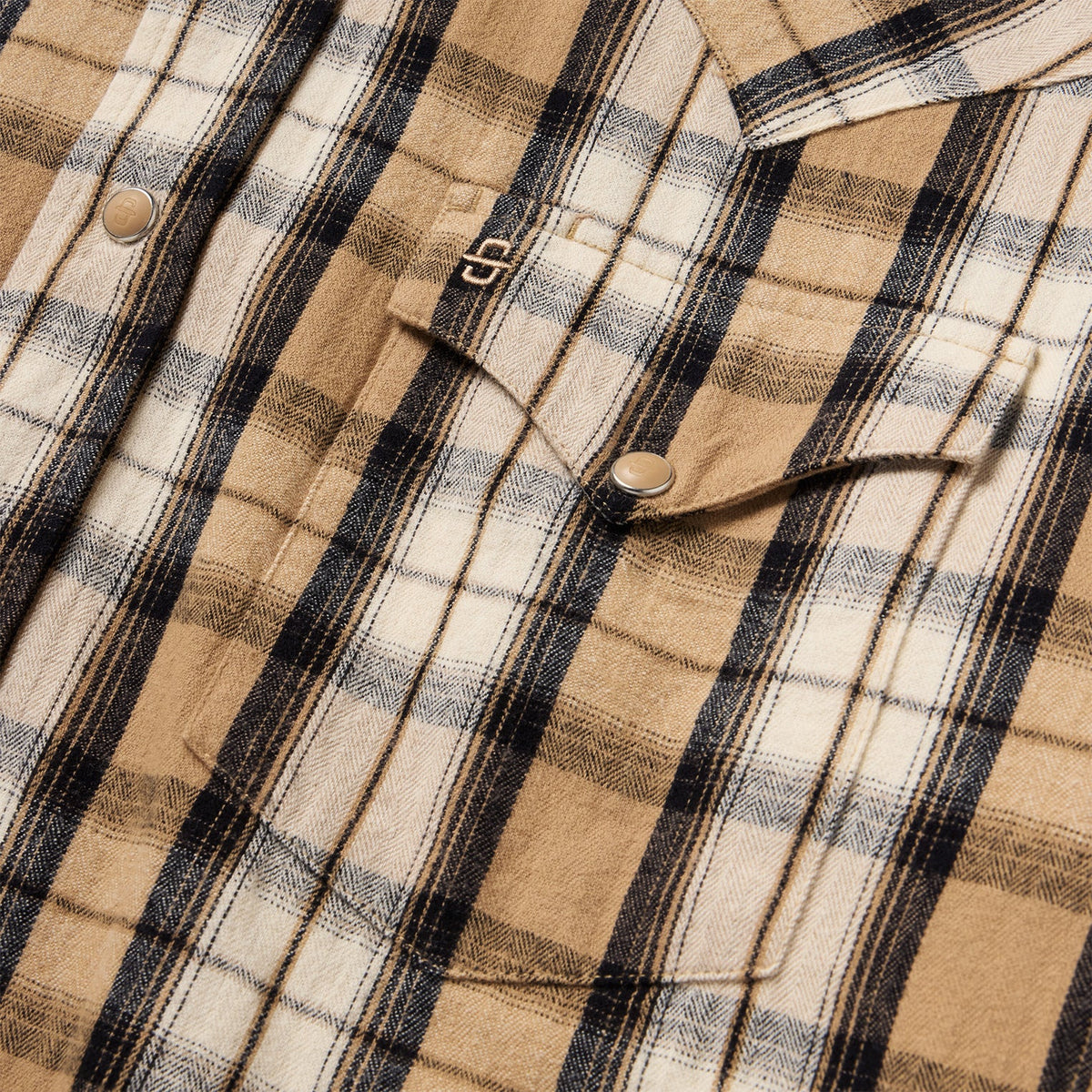 Stetson Flannel Plaid Western Shirt Brown - Stetson - Flyclothing LLC