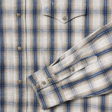 Stetson Flannel Plaid Western Shirt Blue - Stetson - Flyclothing LLC