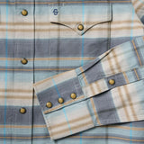 Stetson Ombre Stripe Western Shirt - Blue