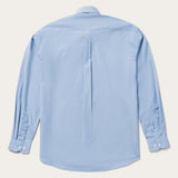 Stetson Blue Solid One-Pocket Snap-Front Shirt - Stetson