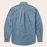 Stetson Chambray Button-Down Shirt - Stetson - Flyclothing LLC