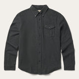 Stetson Heathered Flannel Button-Down Shirt - Stetson