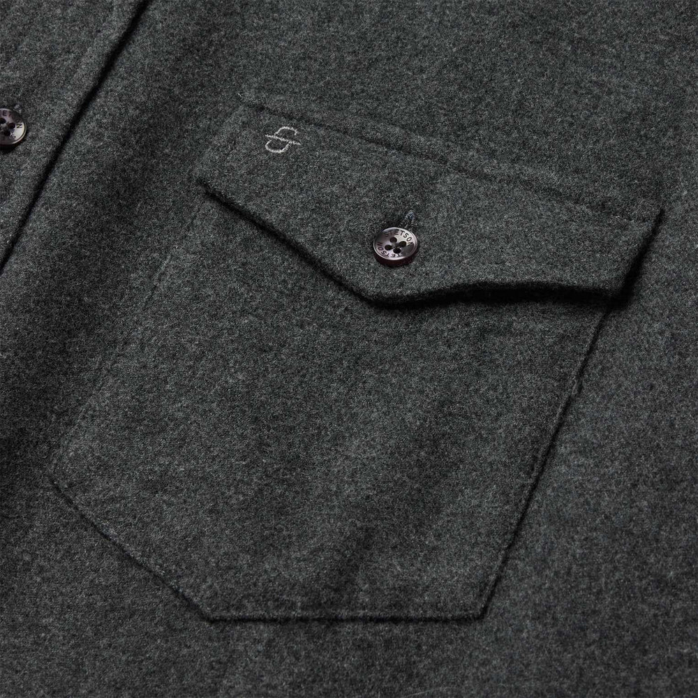 Stetson Heathered Flannel Button-Down Shirt - Stetson - Flyclothing LLC