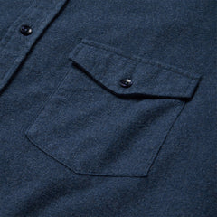 Stetson Heathered Flannel Button-Down Shirt