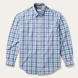 Stetson Blue Diamond Dobby Plaid Shirt - Stetson - Flyclothing LLC