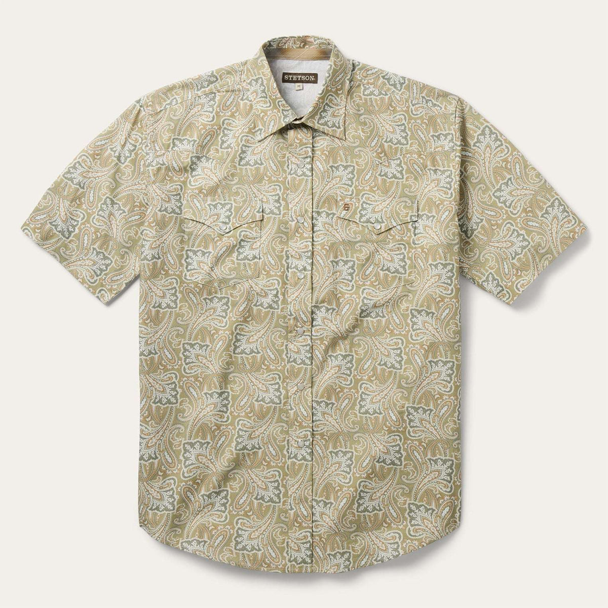 Stetson Paisley Short Sleeve Shirt