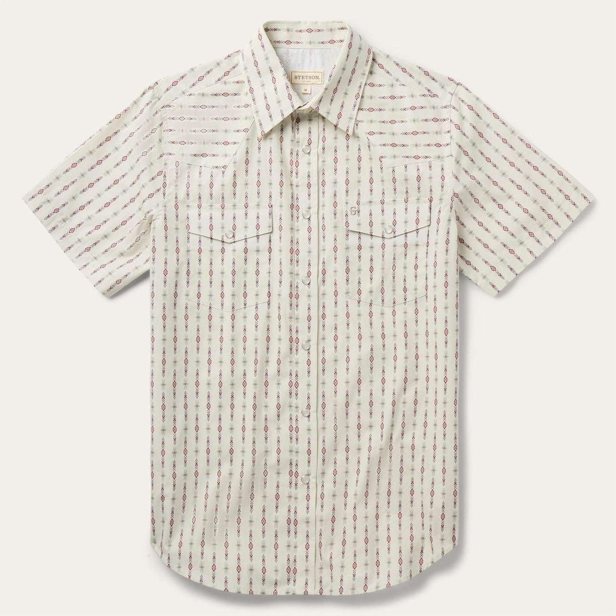 Stetson Southwest Stripe Short Sleeve Shirt