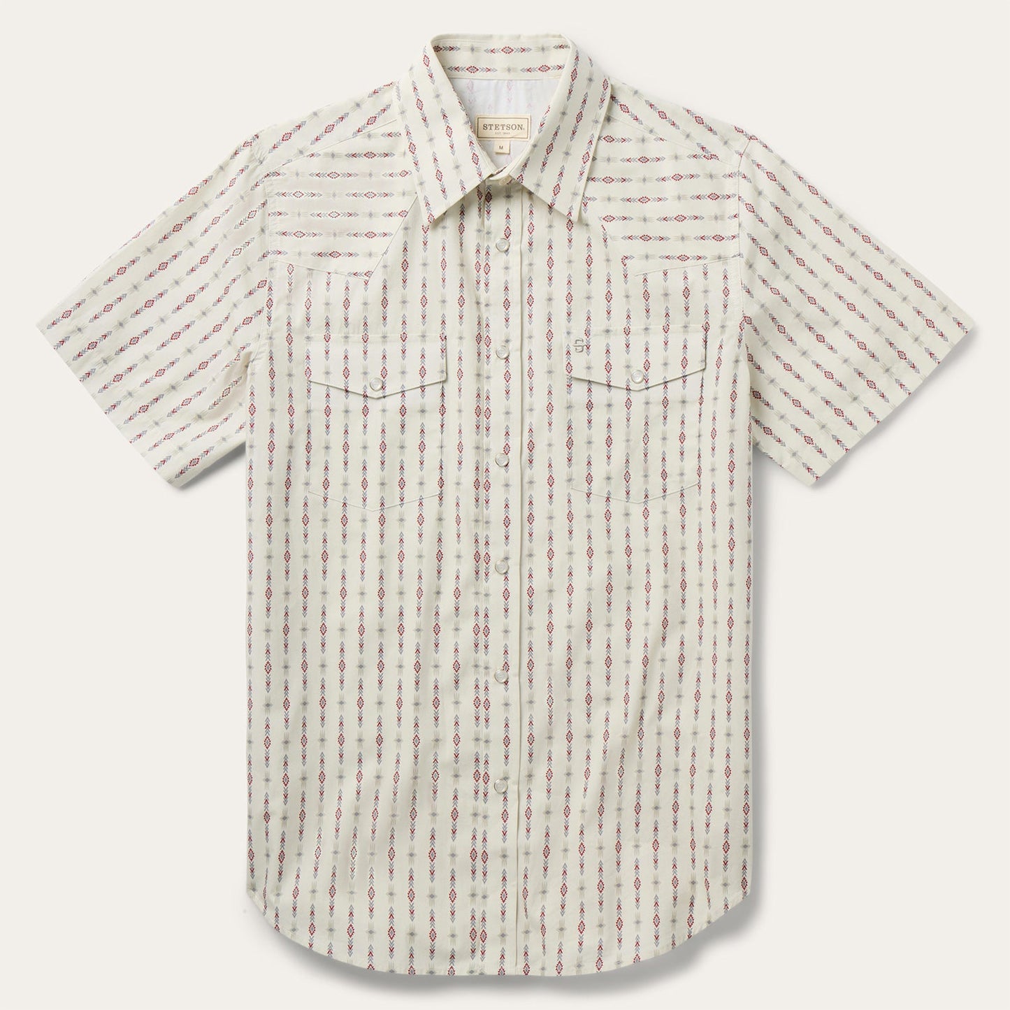 Stetson Southwest Stripe Short Sleeve Shirt