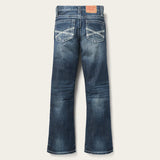 Stetson 1014 Fit Destructed Medium Wash Jeans - Stetson - Flyclothing LLC
