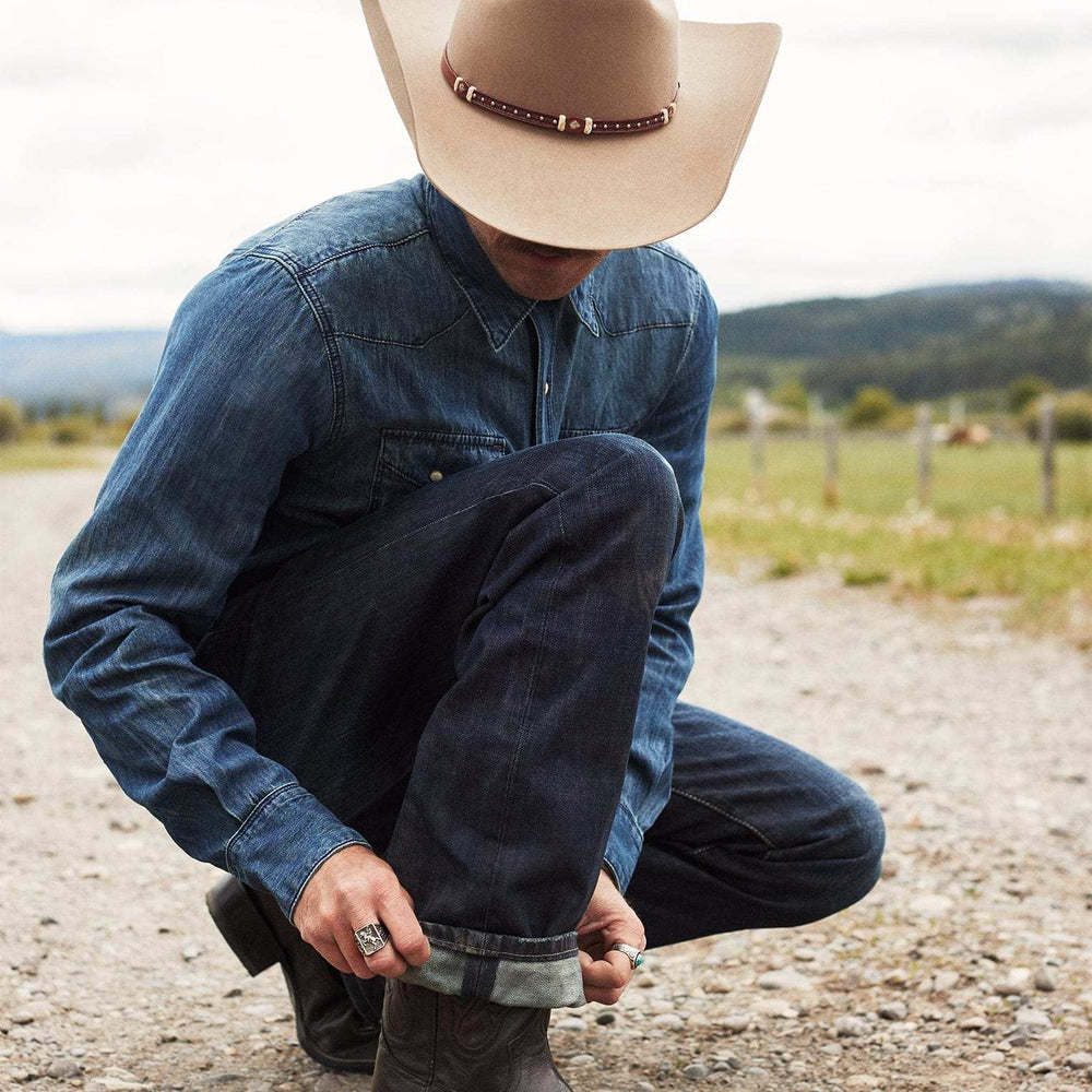 Stetson 1312 Fit Destructed Jeans - Stetson - Flyclothing LLC