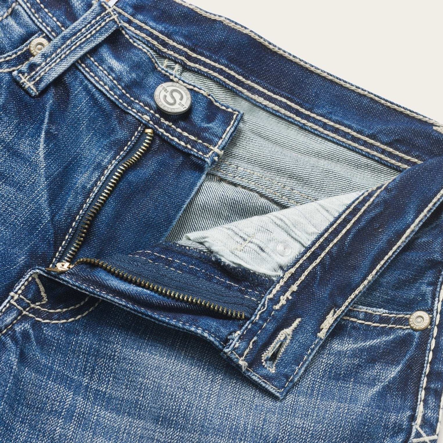 Stetson 1312 Fit Light Wash Jeans - Stetson - Flyclothing LLC