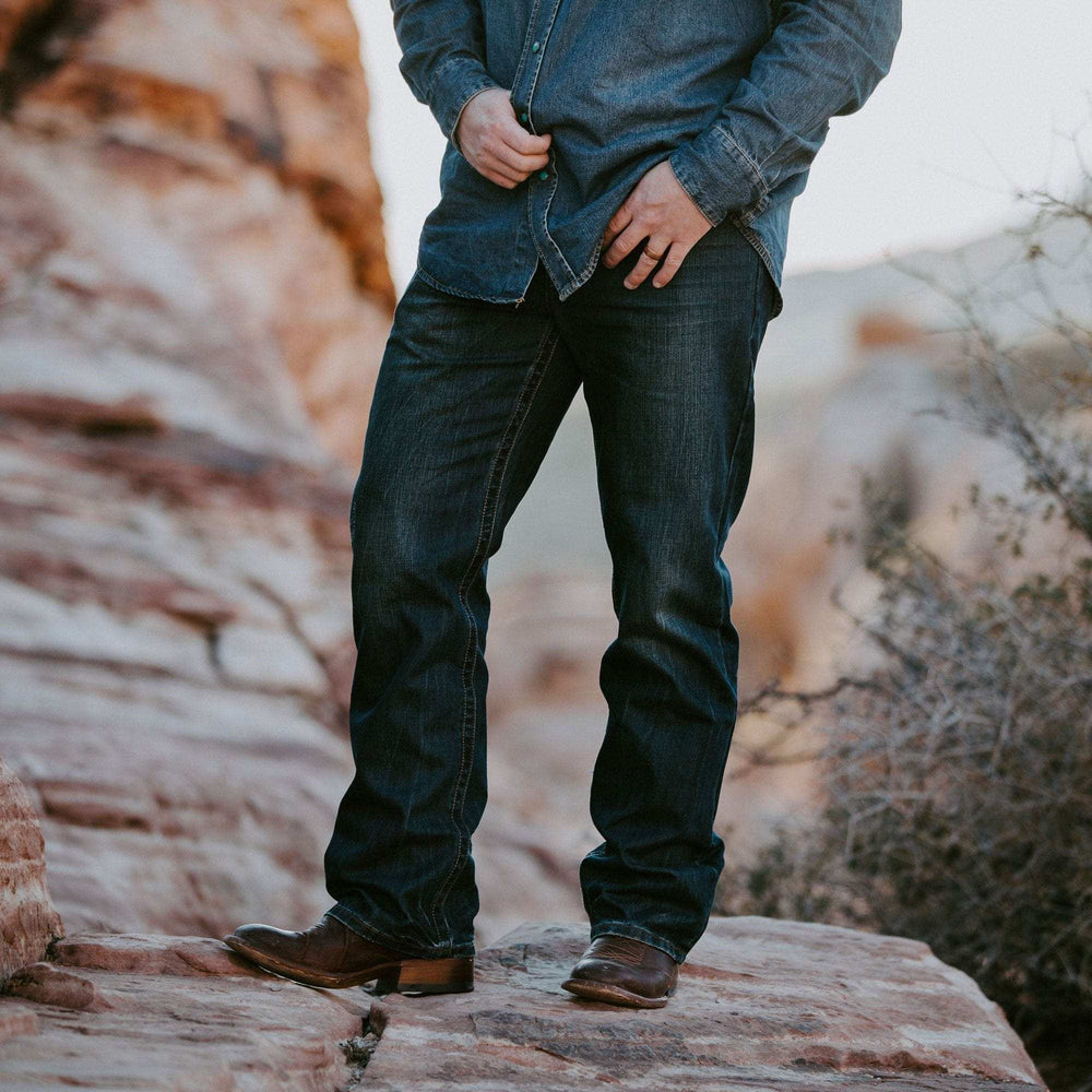 Stetson 1312 Fit Jeans With a Pieced Back Pocket - Stetson - Flyclothing LLC
