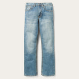 Stetson 1520 Fit Light Wash Jeans With Tacking - Stetson