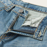 Stetson 1520 Fit Light Wash Jeans With Tacking - Stetson - Flyclothing LLC