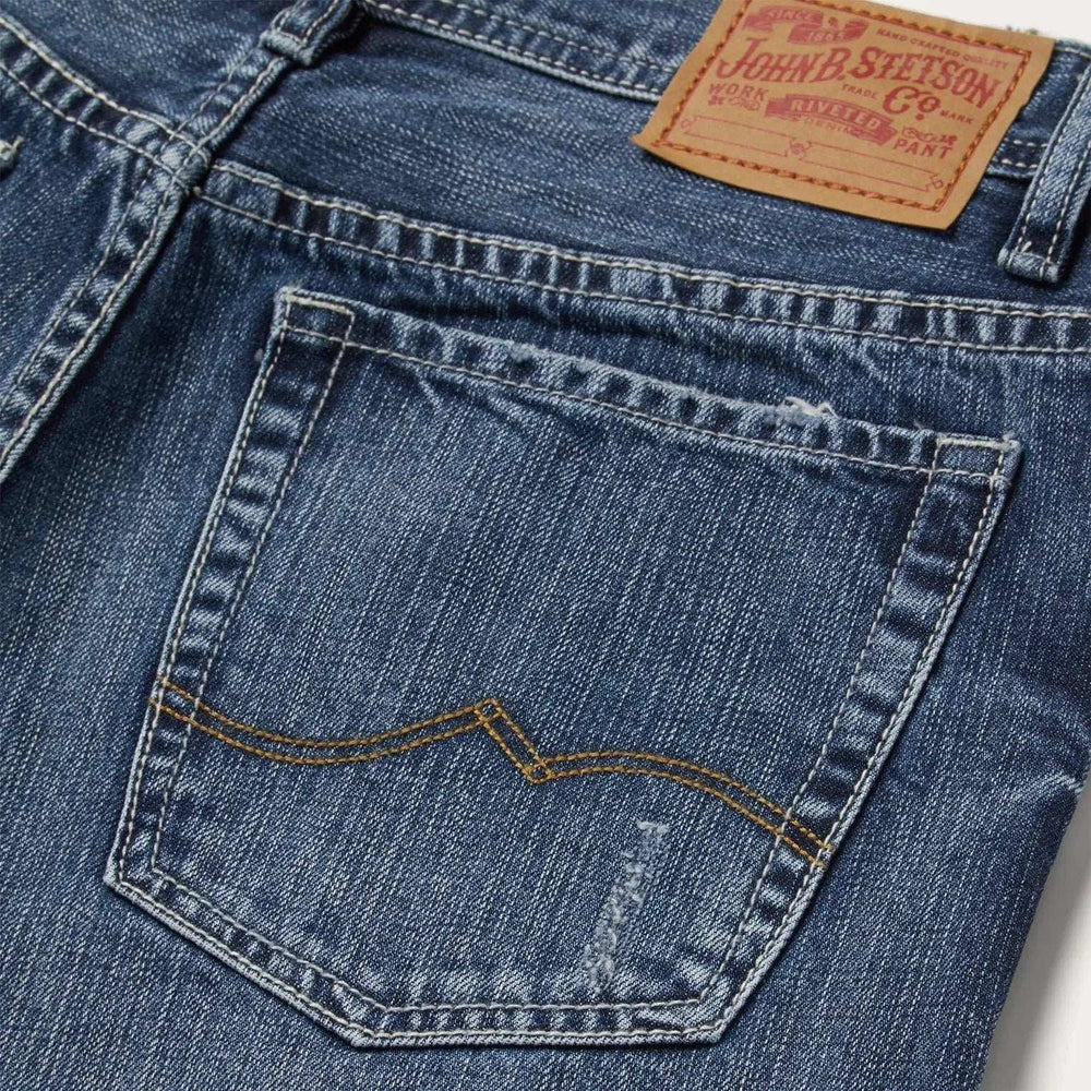 Stetson 1520 Fit Standard Straight Leg Jean - Stetson - Flyclothing LLC