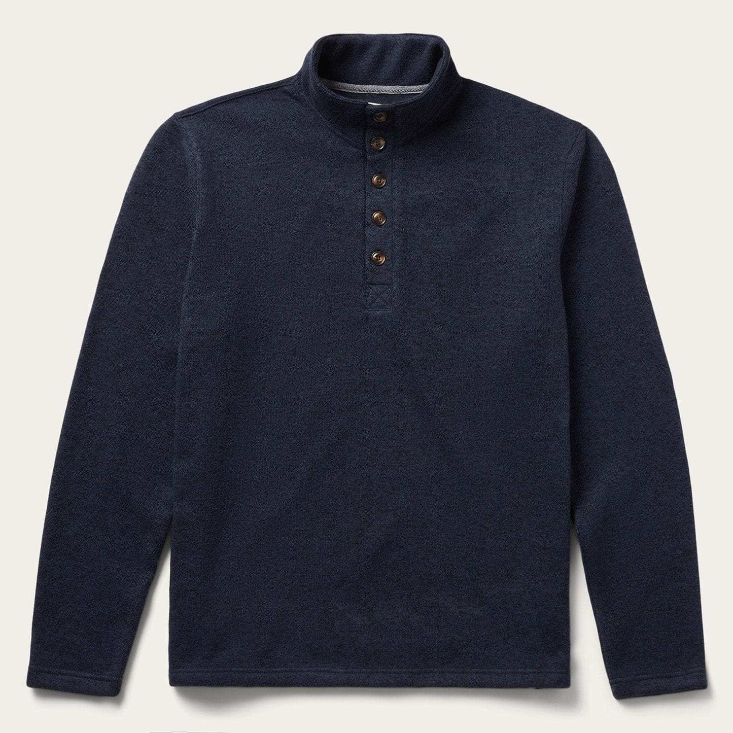 Stetson Button-Front Blue Pullover Knit Sweater - Stetson - Flyclothing LLC