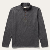 Stetson Button-Front Grey Pullover Knit Sweater - Stetson