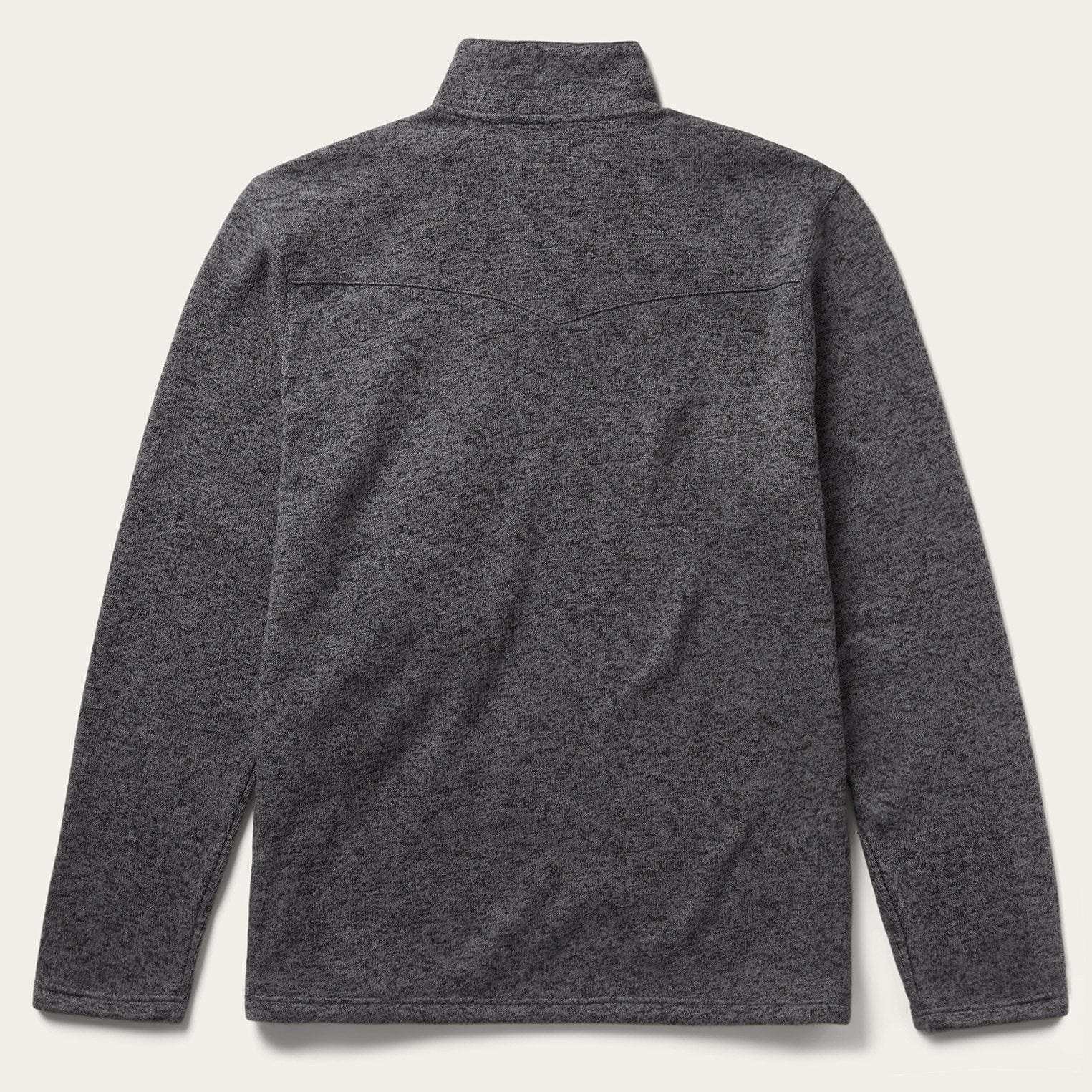 Stetson Button-Front Grey Pullover Knit Sweater - Stetson - Flyclothing LLC