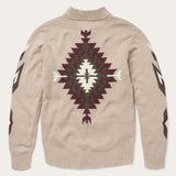 Stetson Brown Aztec Cardigan - Stetson