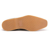 11-020-TPE MEO 3 Sueded Goatskin Penny Loafer, Taupe - Zelli Italia - Flyclothing LLC