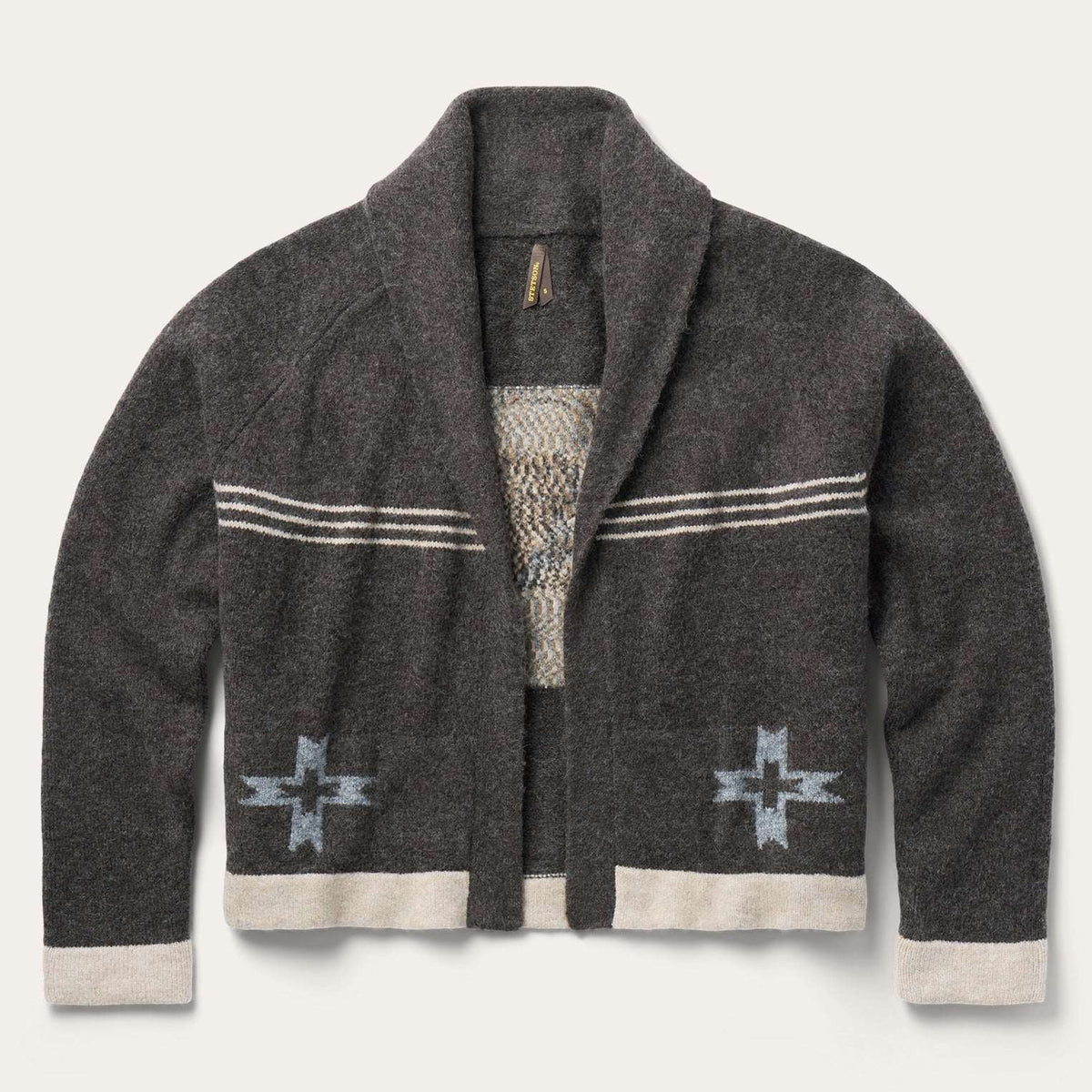 Stetson Cropped Retro Cowgirl Sweater