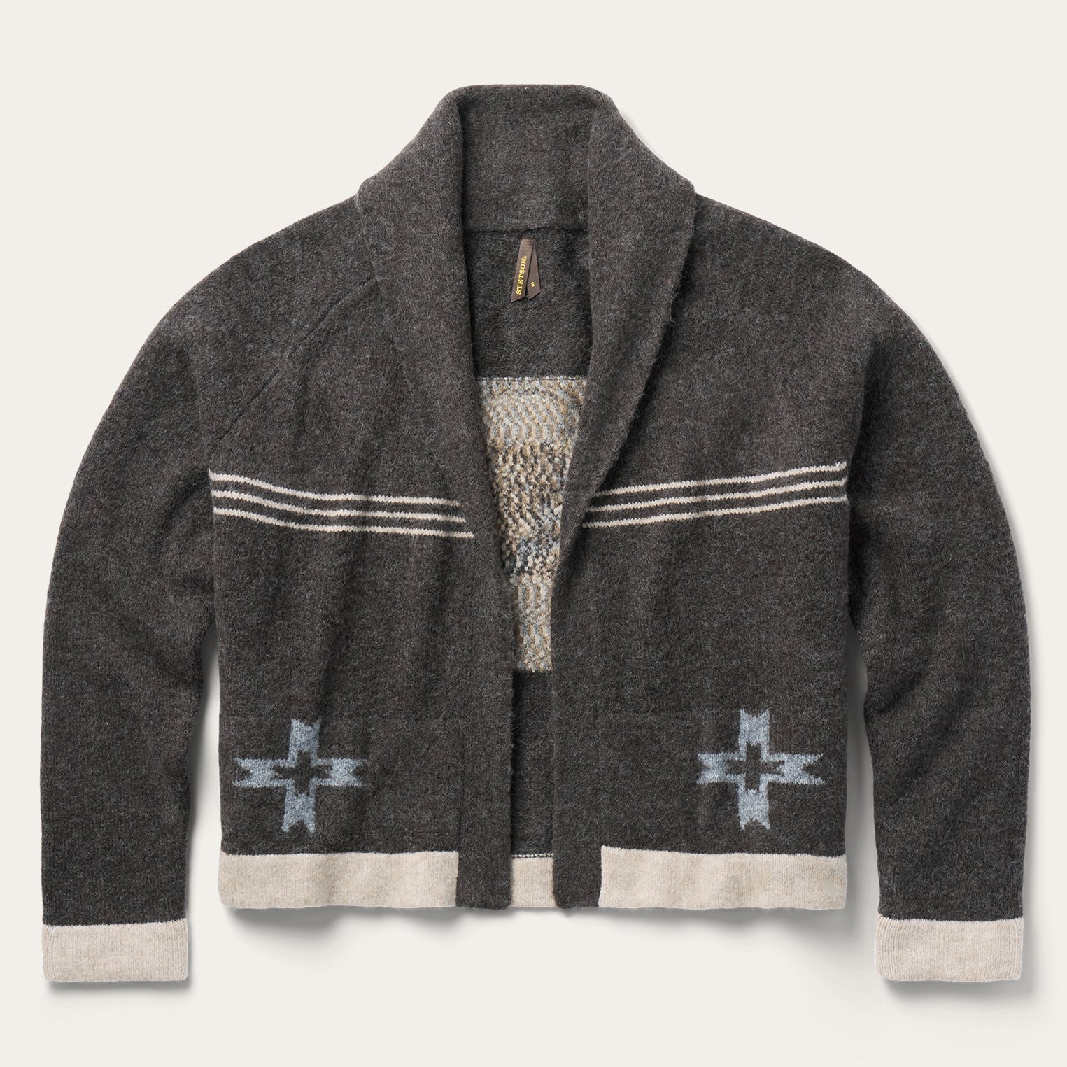 Stetson Cropped Retro Cowgirl Sweater