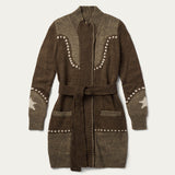 Stetson Steer & Star Belted Cardigan - Stetson