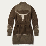 Stetson Steer & Star Belted Cardigan - Stetson