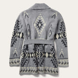 Stetson Chunky Knit Tie Sweater in Grey - Stetson - Flyclothing LLC