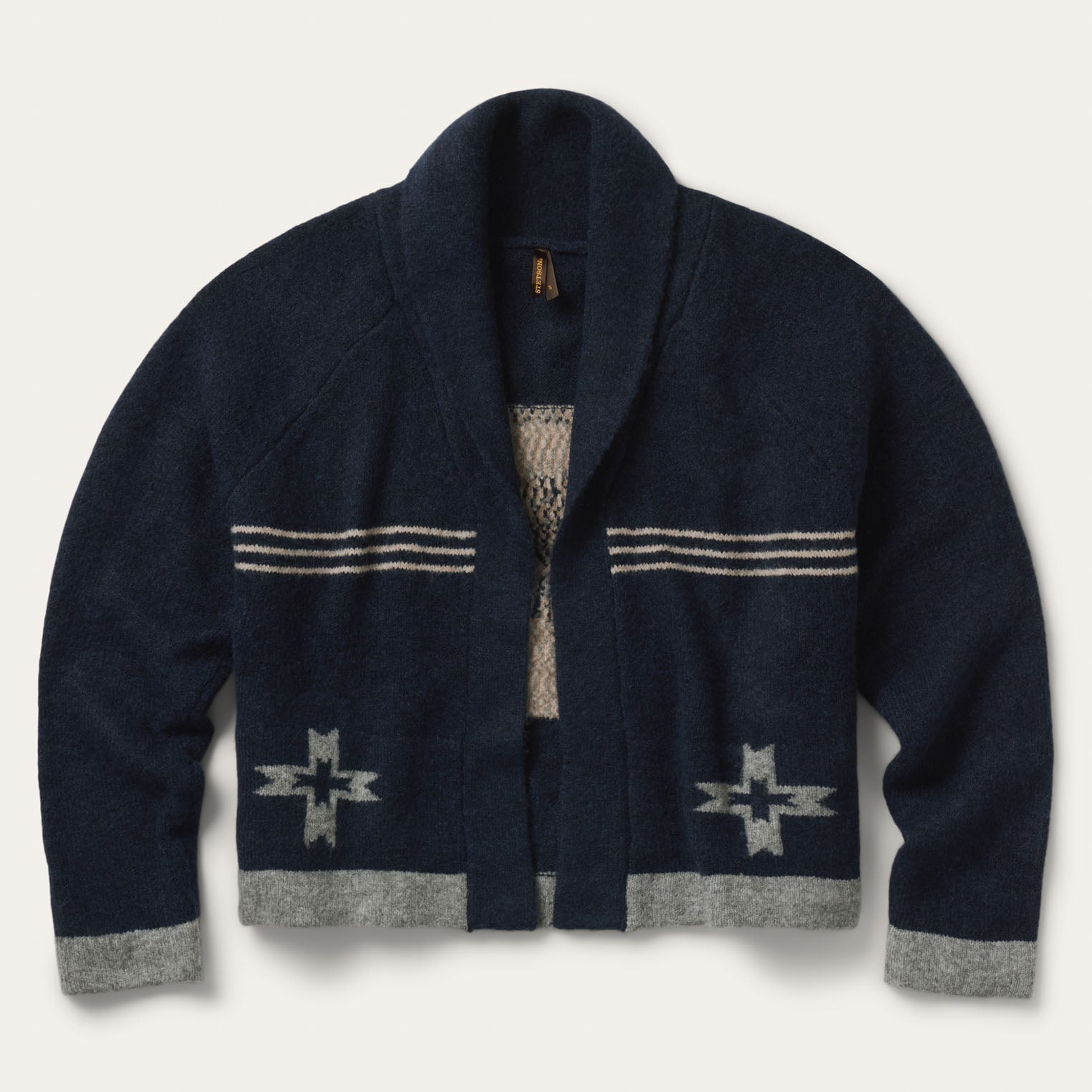 Stetson Western Rider Shawl Cardigan