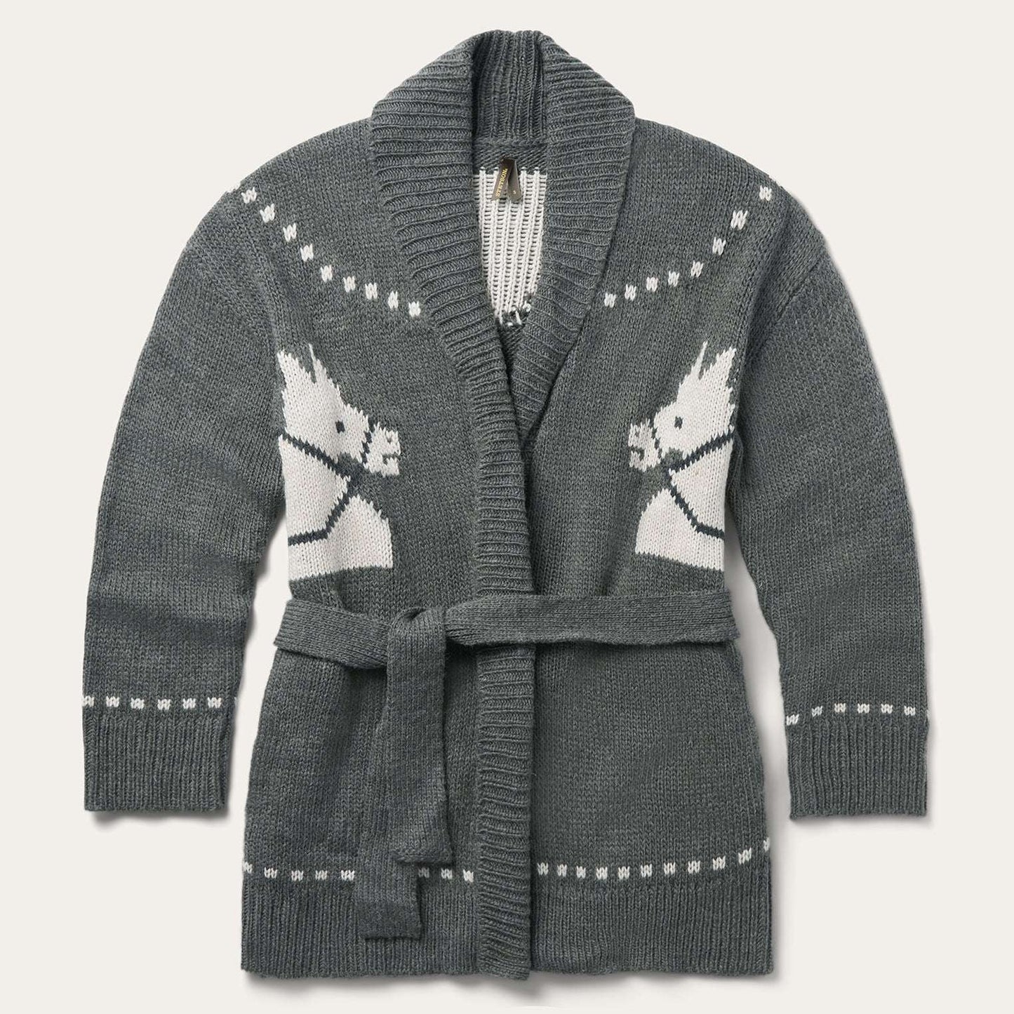 Stetson Horse Head Cardigan Sweater