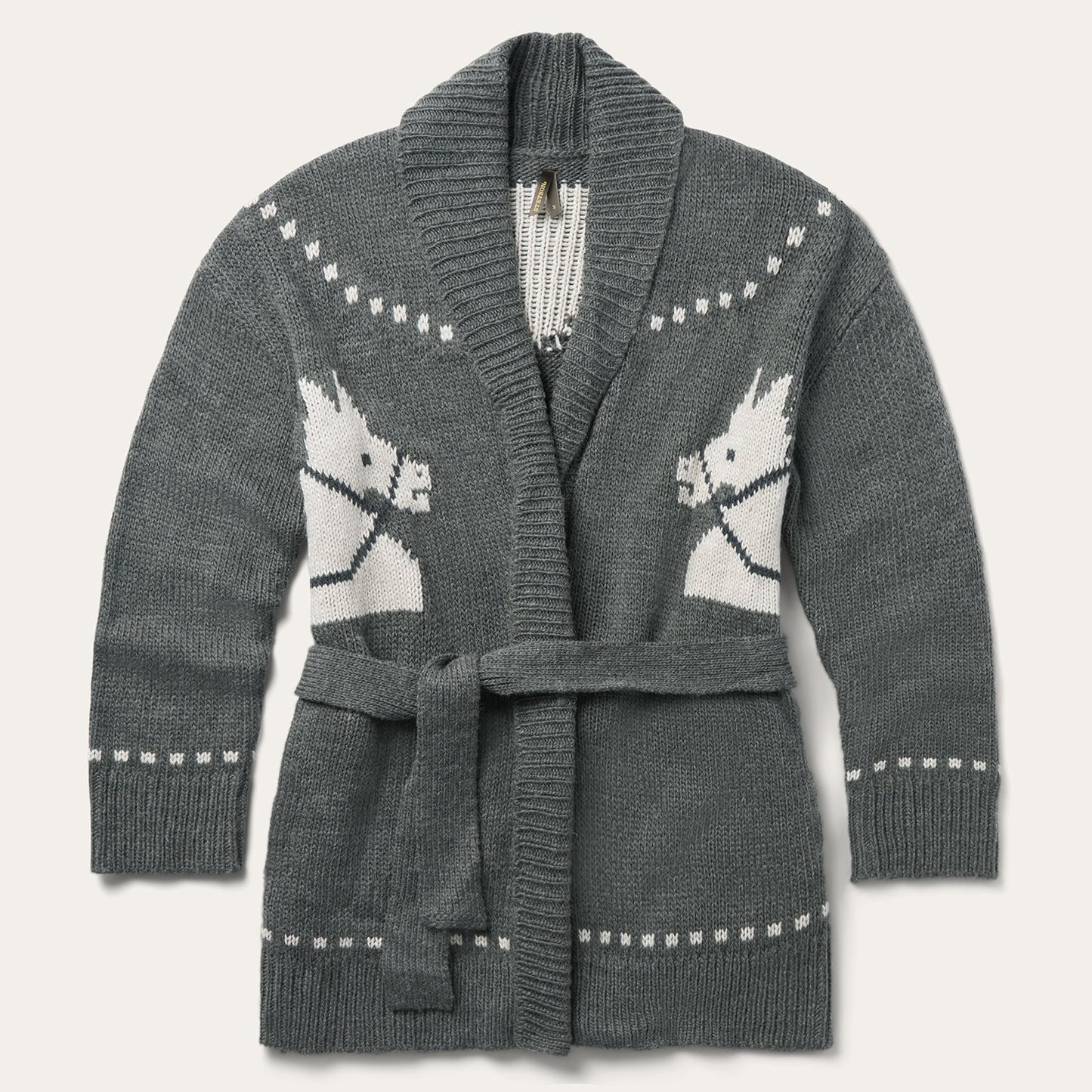 Stetson Horse Head Cardigan Sweater
