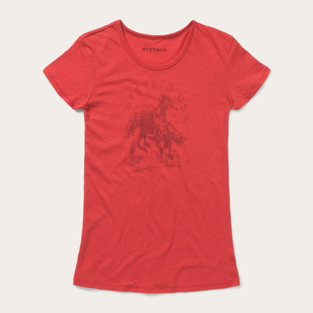 Stetson Cowgirl Graphic Tee - Stetson