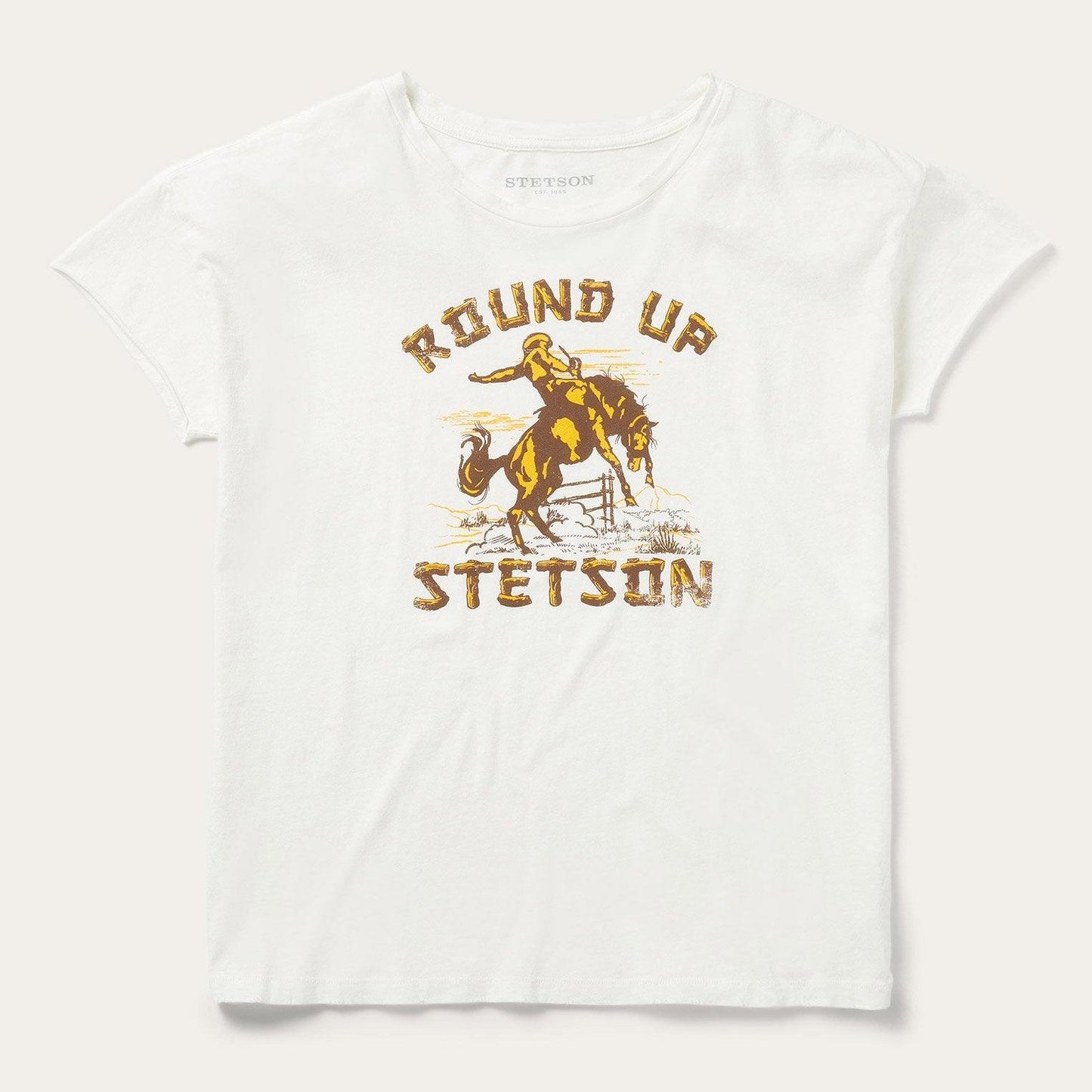 Stetson "Round Up" Stetson Vintage Tee - Stetson - Flyclothing LLC