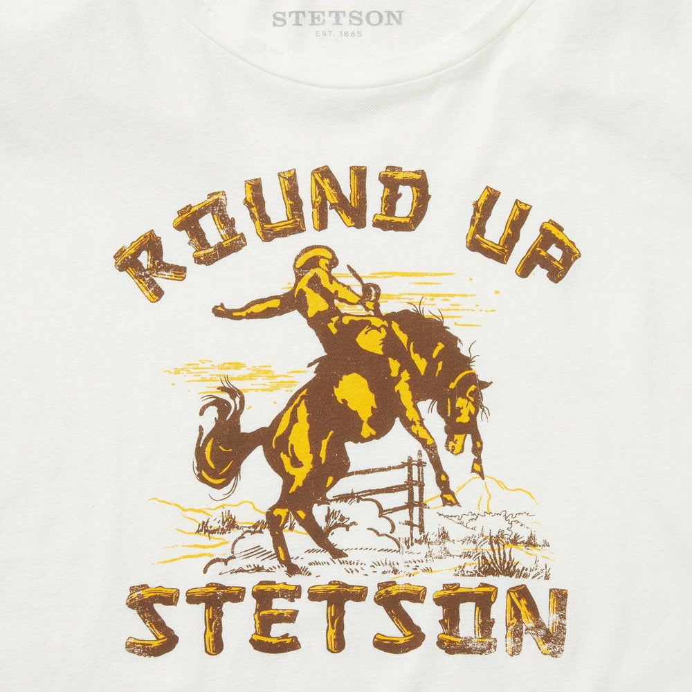 Stetson "Round Up" Stetson Vintage Tee - Stetson