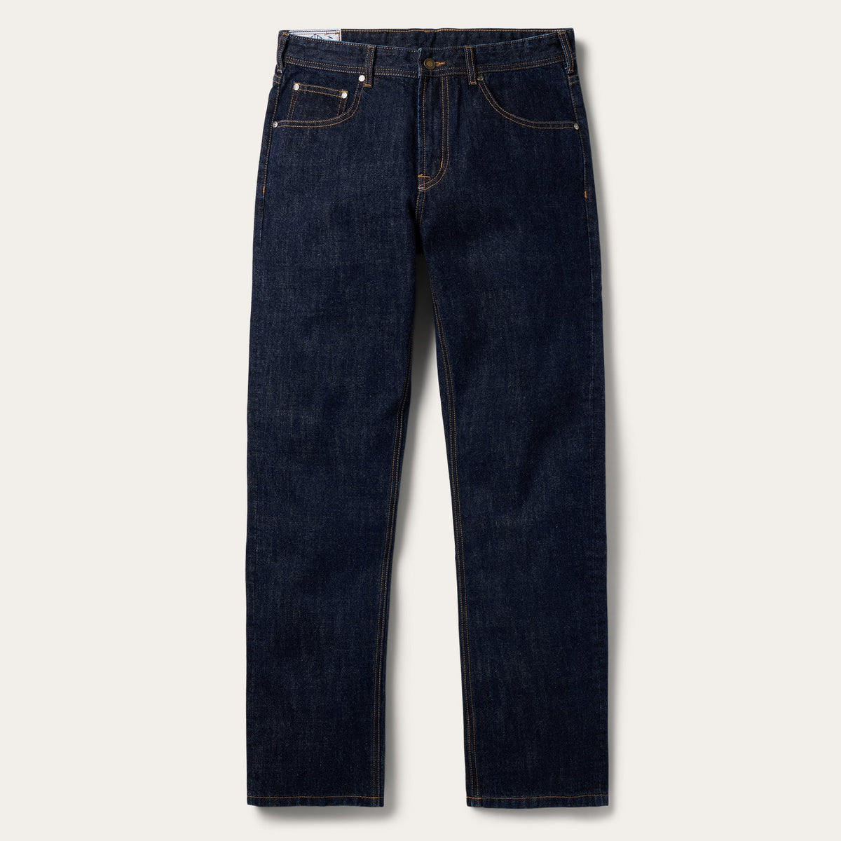 Stetson 1210 Slim Straight Fit Jeans - Rinse