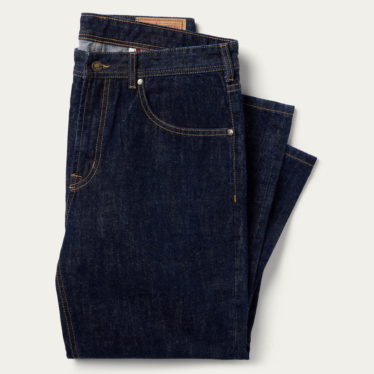 Stetson 1210 Slim Straight Fit Jeans - Rinse