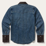 Stetson Stretch Denim Western Shirt - Stetson - Flyclothing LLC