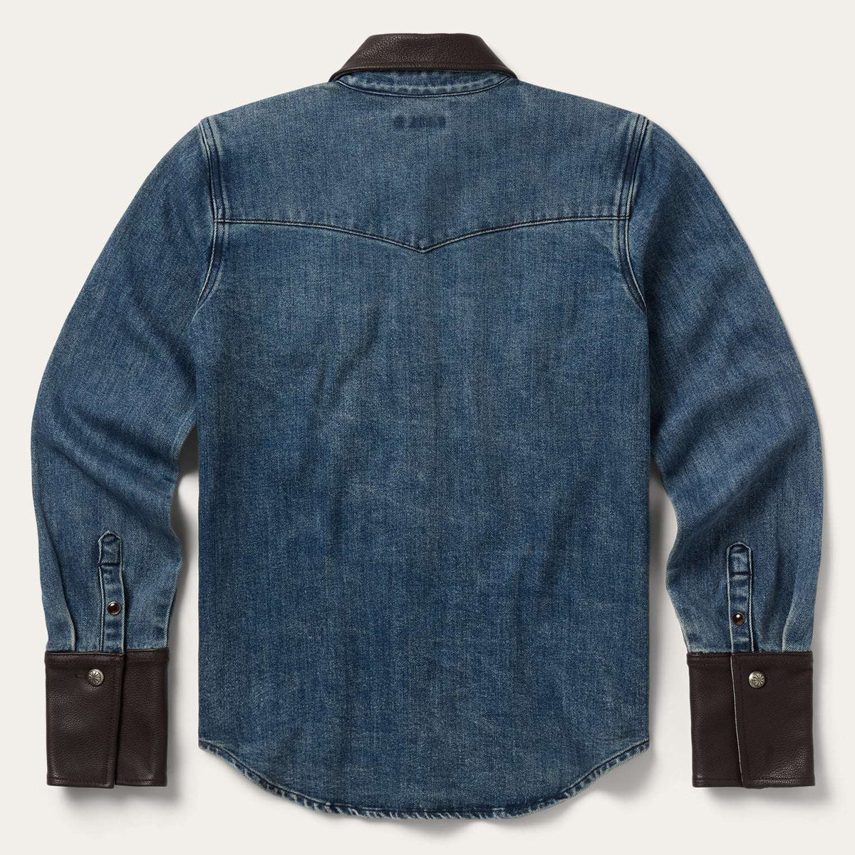 Stetson Stretch Denim Western Shirt - Stetson - Flyclothing LLC