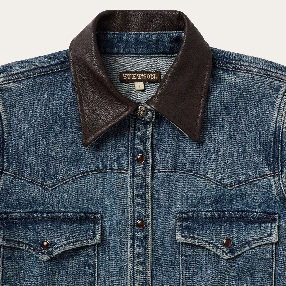 Stetson Stretch Denim Western Shirt - Stetson - Flyclothing LLC