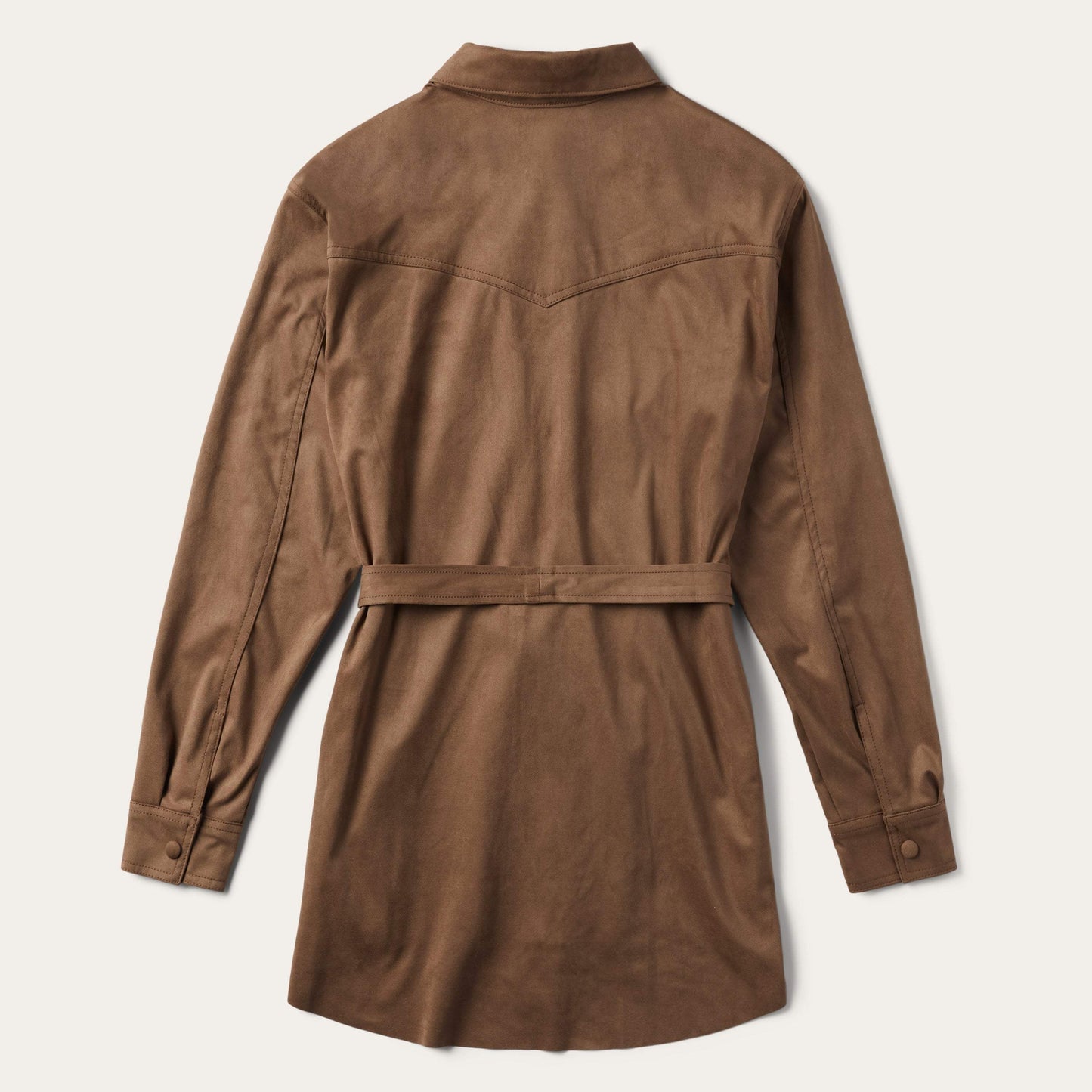 Stetson Khaki Suede Western Shirt - Stetson - Flyclothing LLC