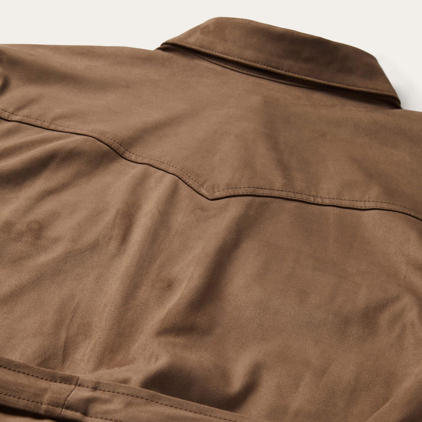 Stetson Khaki Suede Western Shirt - Stetson - Flyclothing LLC