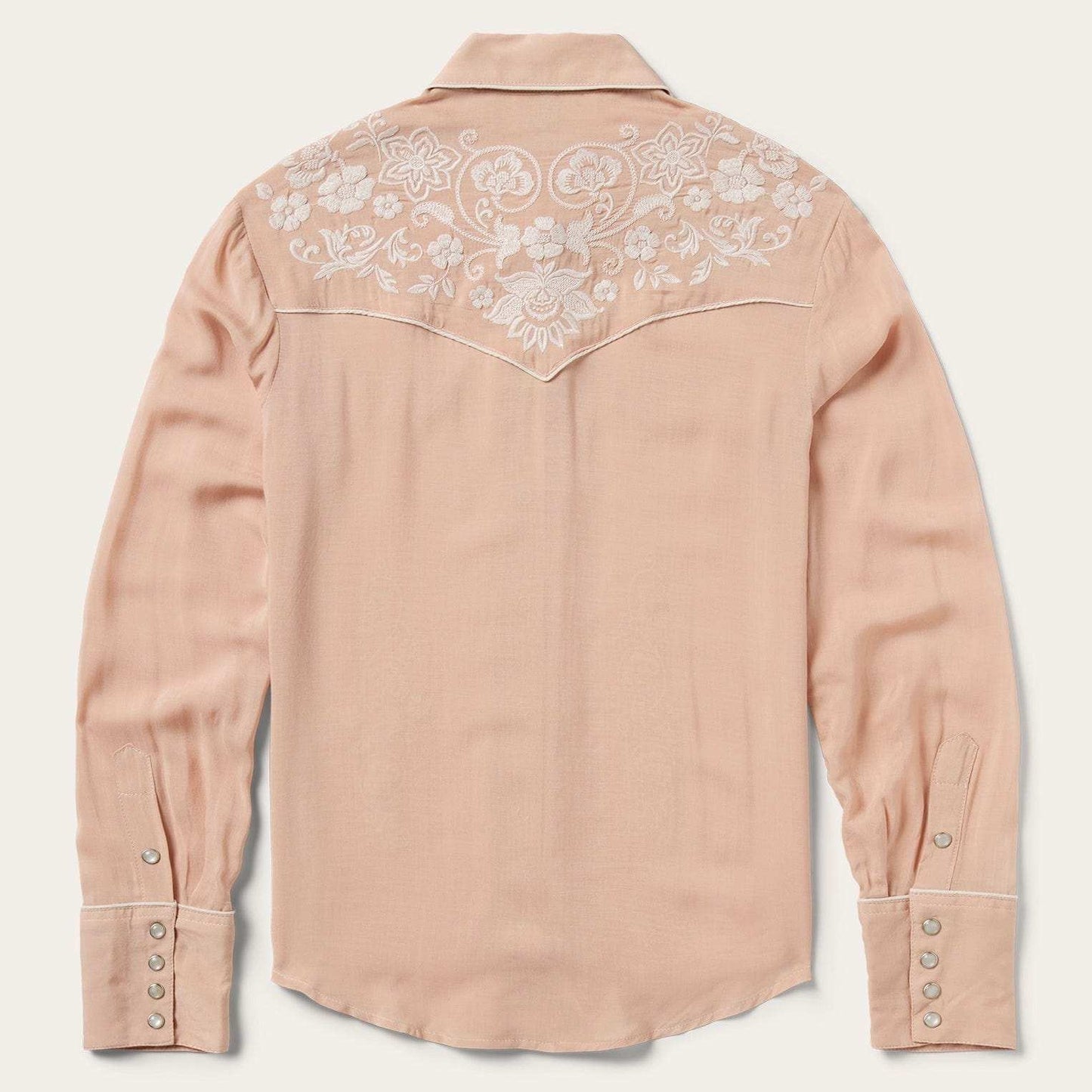 Stetson Blush Embroidered Western Shirt - Stetson - Flyclothing LLC
